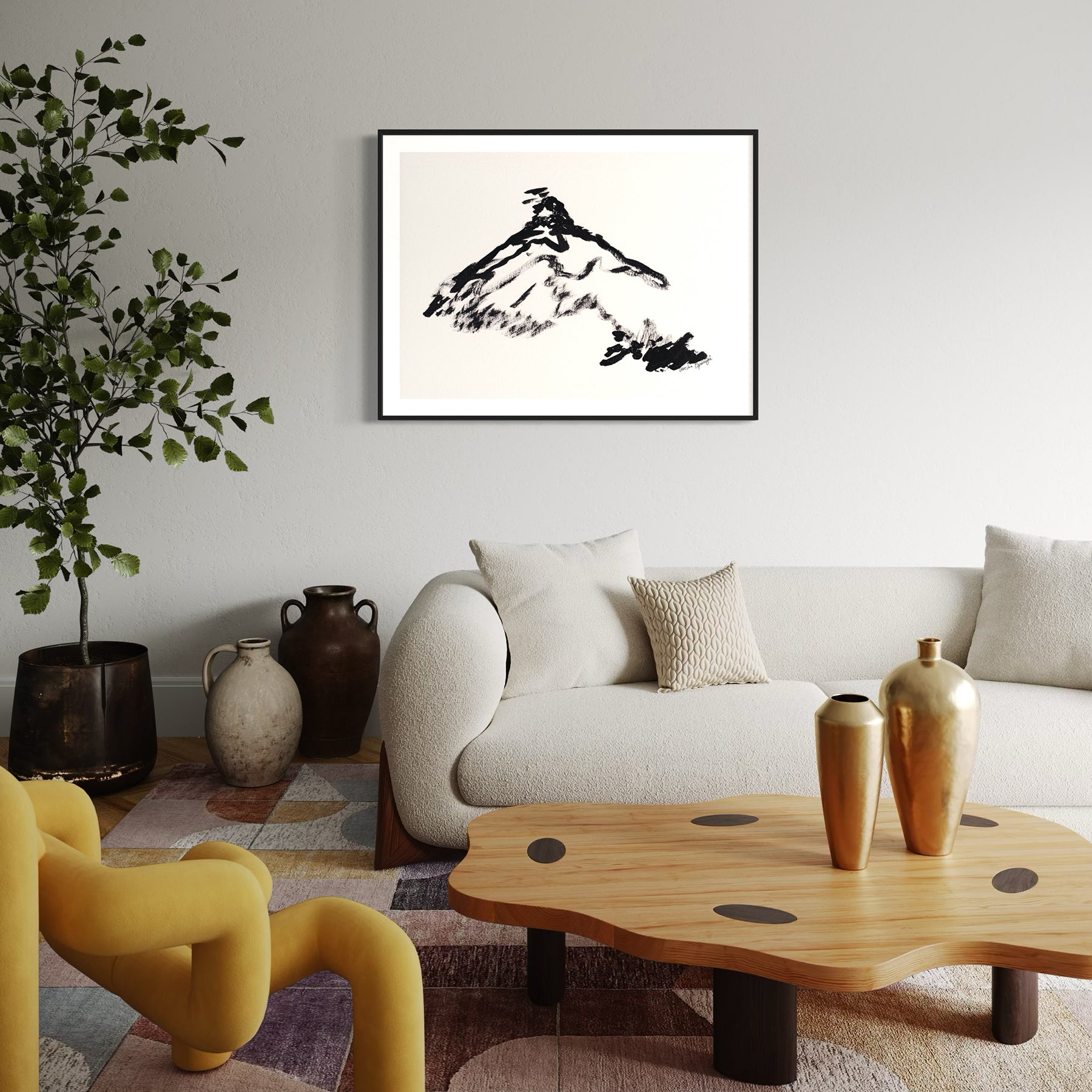 Abstract Lion's Head