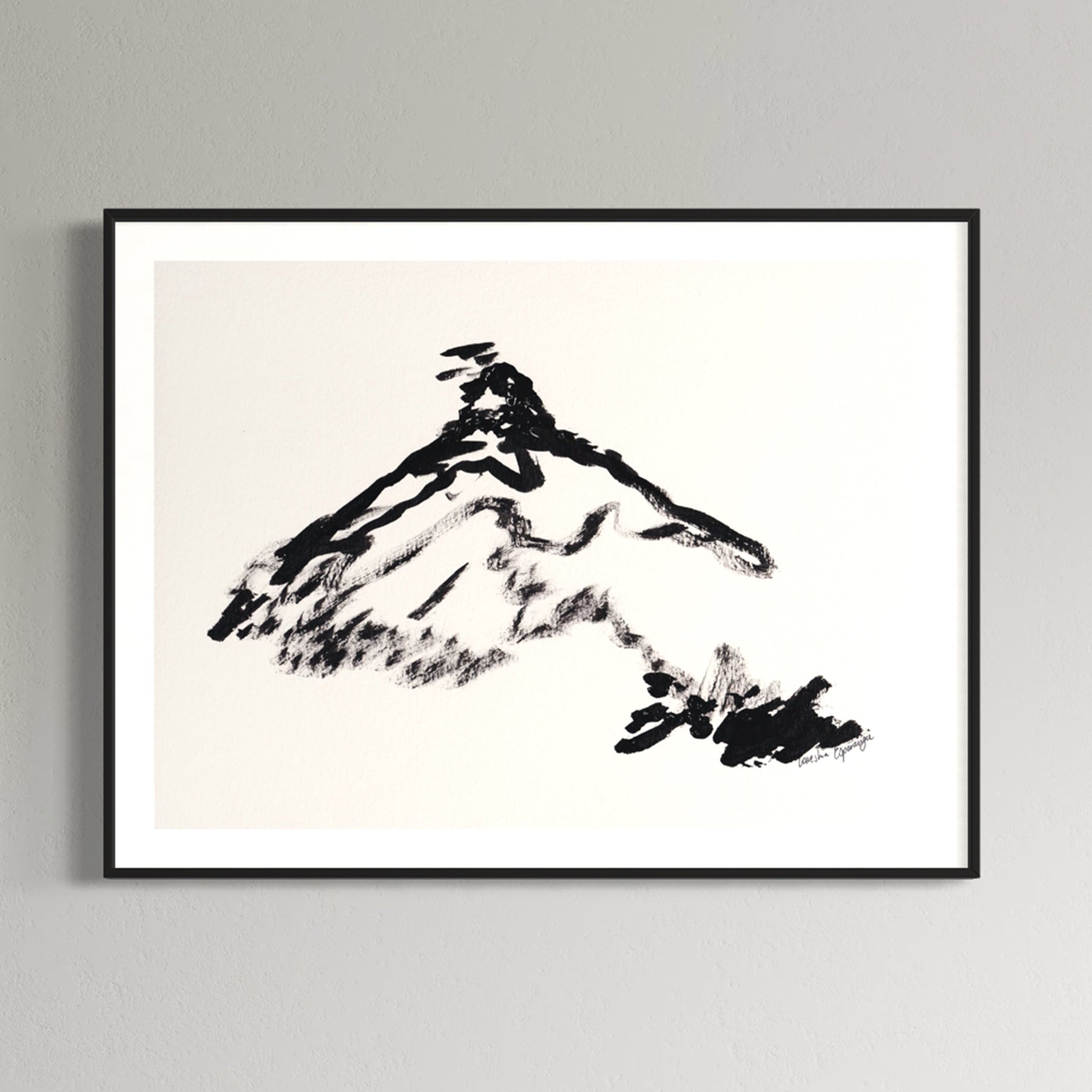 Abstract Lion's Head