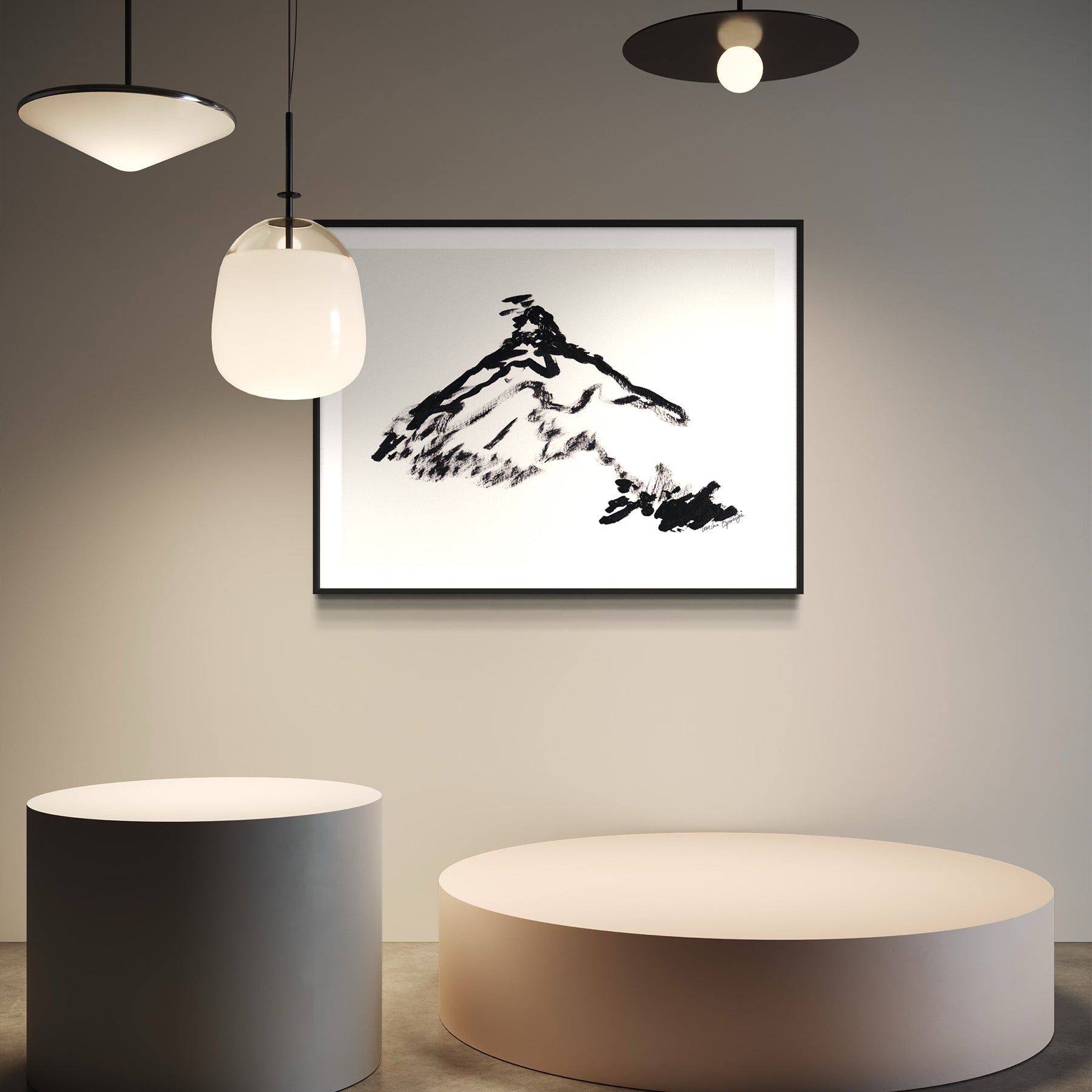 Abstract Lion's Head