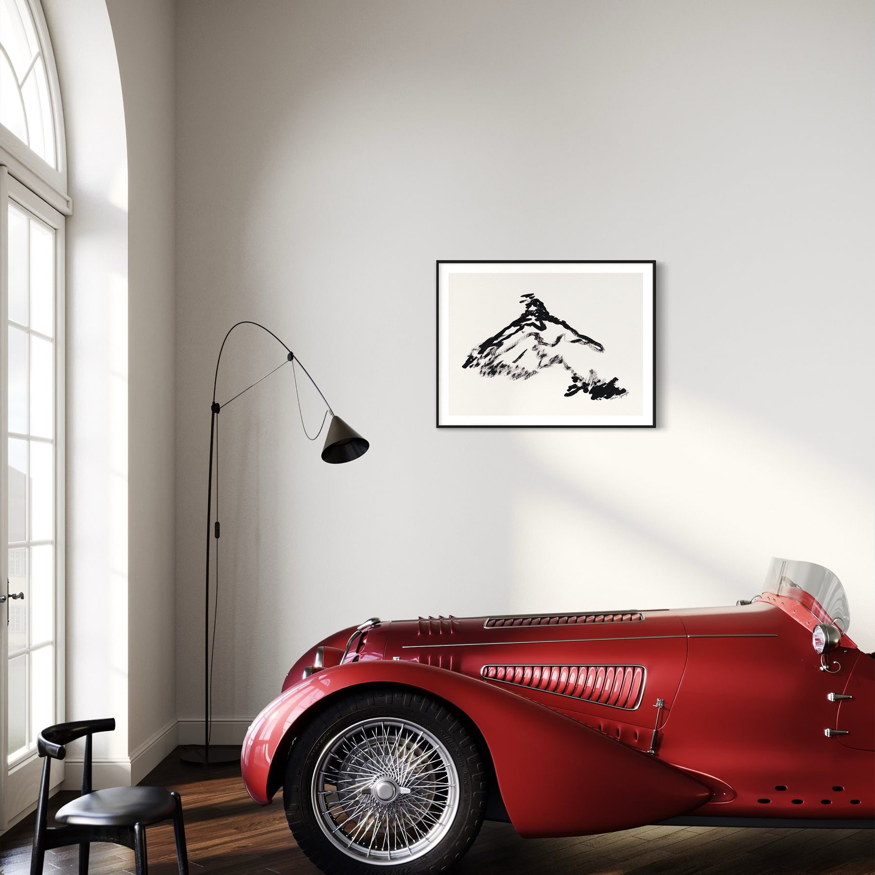 Abstract Lion's Head