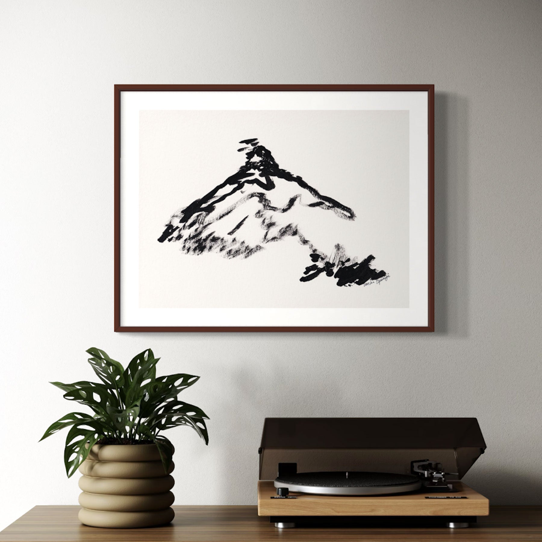 Abstract Lion's Head