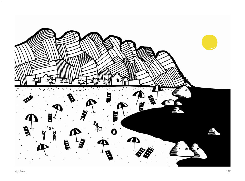 CT Camps Bay Stripy Beach