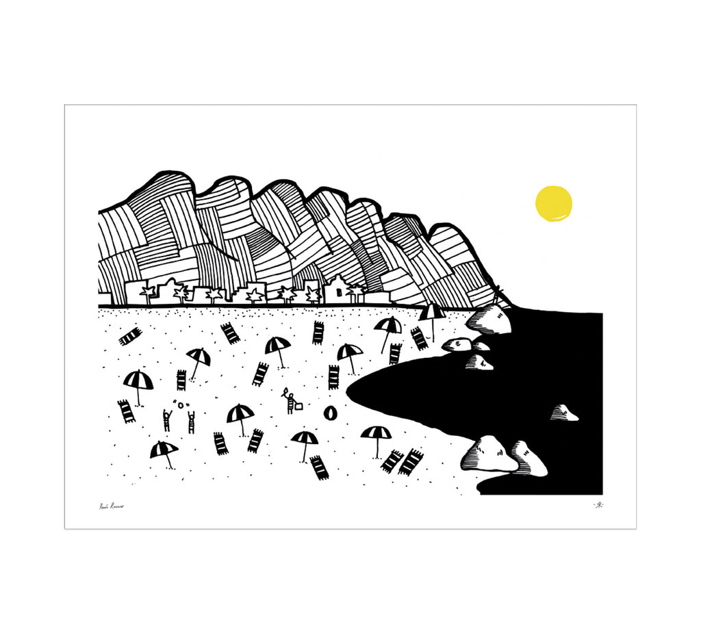 CT Camps Bay Stripy Beach