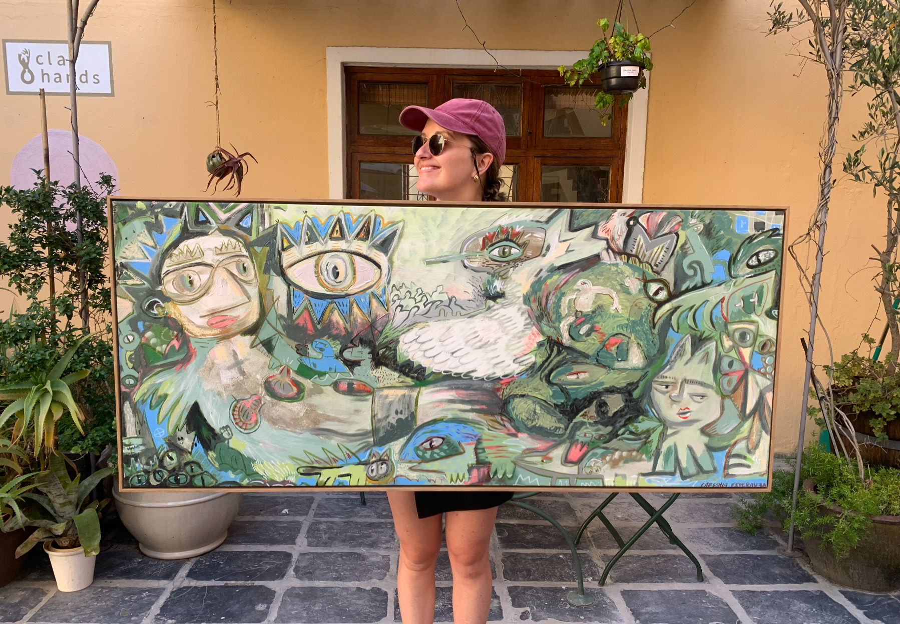 Super Graphic Jungle girl