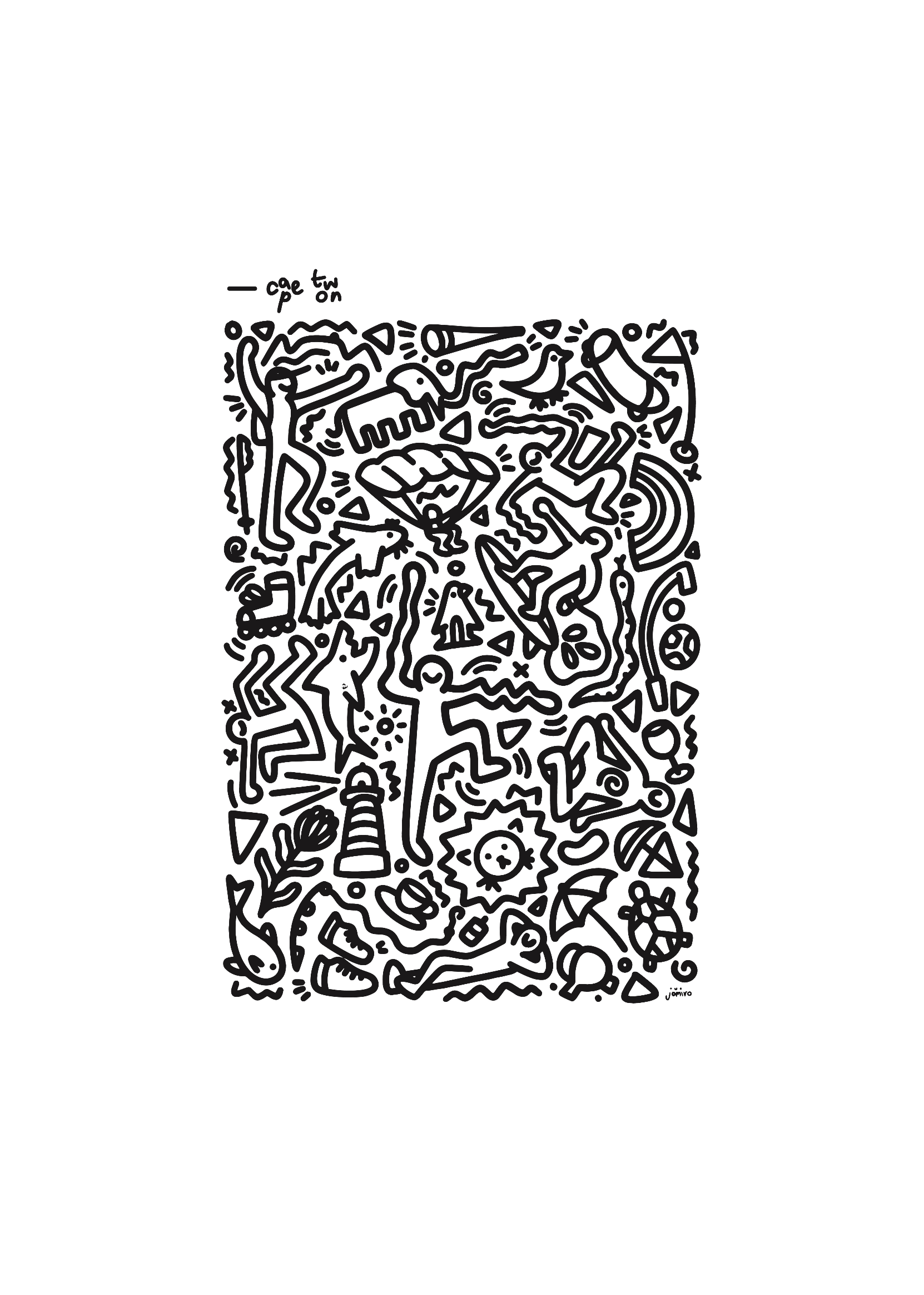 cape town - K Harring Reimagined